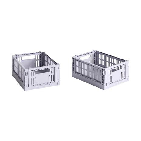HAY - Set of 2 Colour Crate Mini - Lavender