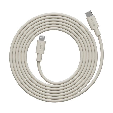 Avolt - Cable 1 USB-C to Lightning 2m Beige
