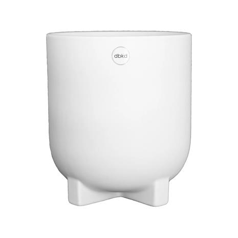 DBKD Plus Flowerpot Large, White