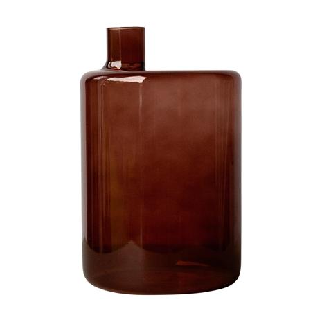 DBKD Pipe maljakko 21 cm Dark red
