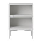 Muuto Stacked säilytysjärjestelmä yöpöytä kokoonpano 1 Harmaa