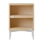 Muuto Stacked säilytysjärjestelmä yöpöytä kokoonpano 1 Tammi