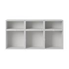 Muuto Stacked säilytysjärjestelmä senkki kokoonpano 5 Harmaa