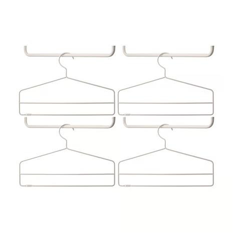 String String vaateripustin beige, 4 kpl