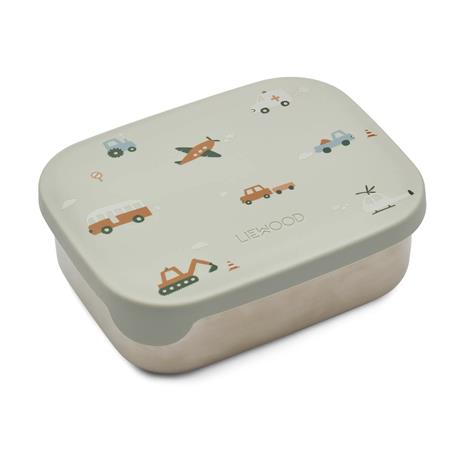 Arthur Lunchbox Vehicles Dove Blue Liewood