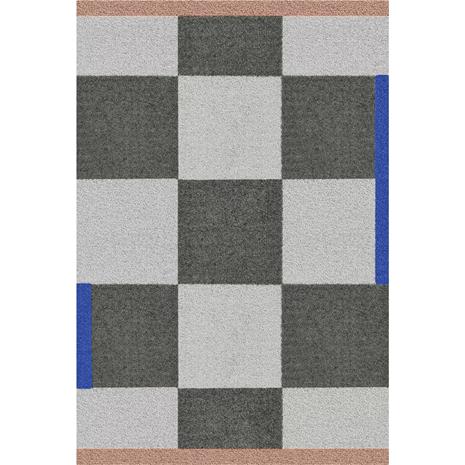Mette Ditmer Square all-round matta small Tummanoliivinvihreä