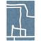 Layered Gotland Klint villamatto Cornflower blue 180x270 cm – kuva 3
