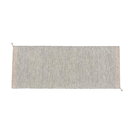 Muuto Ply matto 80 x 200 cm Black-white