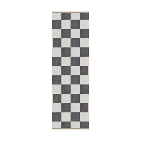 Mette Ditmer Square all-round käytävämatto Dark grey, 77x240 cm