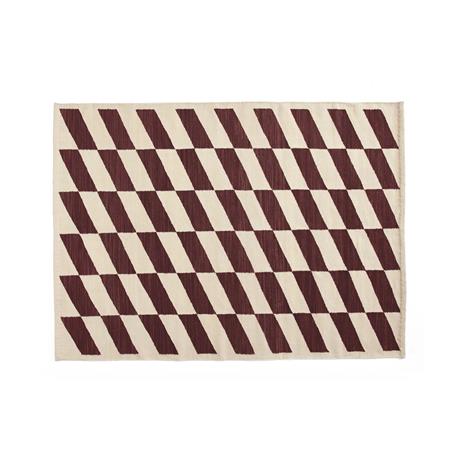 HAY Shift Kelim matto 140x200 cm Burgundy
