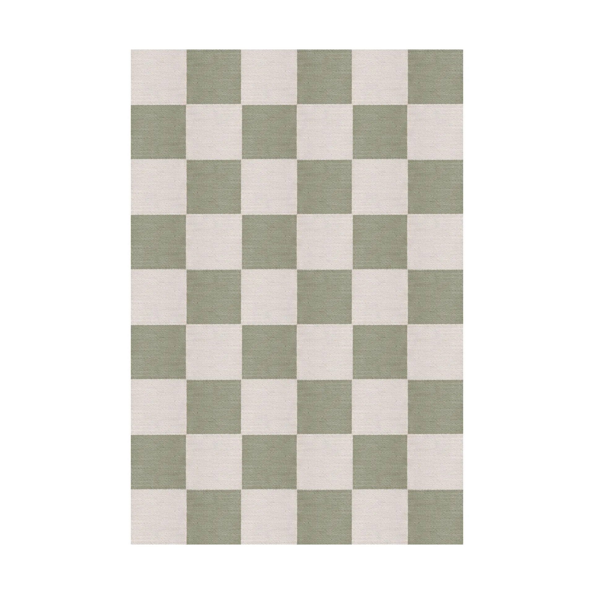 Layered Chess villamatto Sage, 200x300 cm
