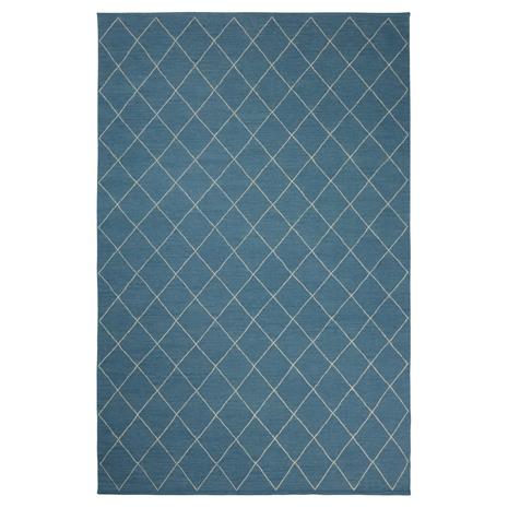 Chhatwal & Jonsson Diamond matto 184x280 cm Heaven blue- off white