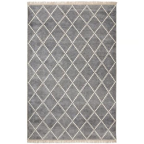 Chhatwal & Jonsson Kochi Rug 230x320 cm, Grey/White