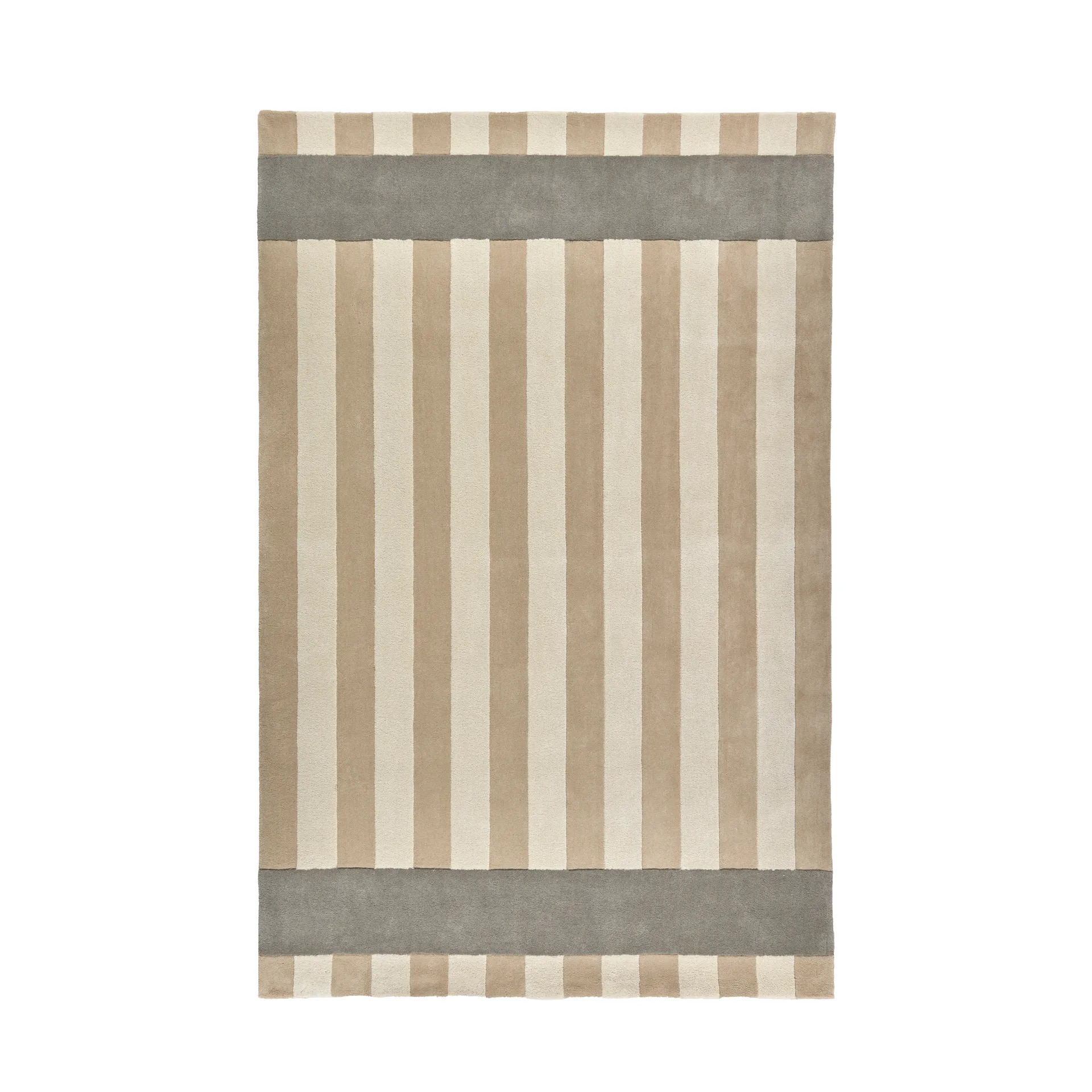 Scandi Living Aisles villamatto Beige, 200x300 cm