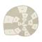 OYOY Nautilus matto Clay-offwhite – kuva 5