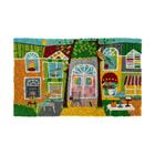 Dixie Coir kynnysmatto Garden party, 45x75 cm