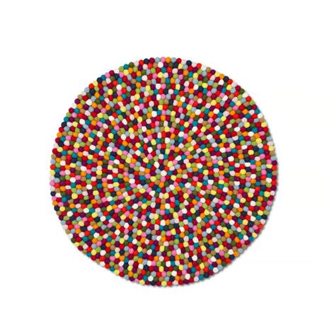HAY Pinocchio matto pyöreä Monivärinen, 140 cm