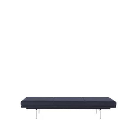Muuto Outline sohvasänky Vidar 554-Alumiini