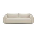 Ethnicraft Contour sohva Chalk, 3-istuttava