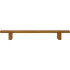 Vaarnii 013 Osa Penkki Ulkona Käytettävä 333 Cm - Penkit Honkapuu Pine - 400120