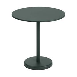 Muuto Linear teräspöytä ä˜ 70 cm Dark green