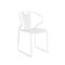 SMD Design Piazza nojatuoli Valkoinen – kuva 1