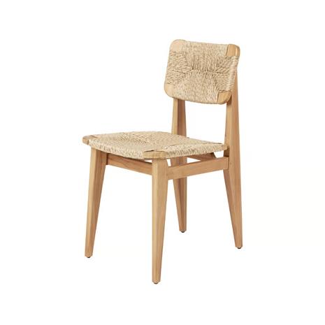 GUBI C-chair Outdoor tuoli Tiikki