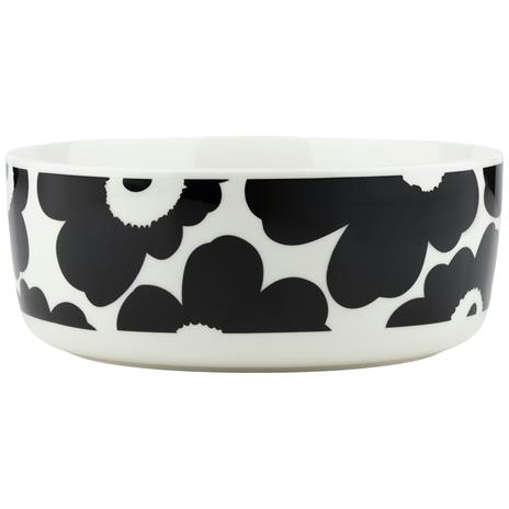 Marimekko Unikko kulho 1,5 l Black-White