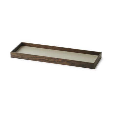 Gejst Frame tarjotin small 11,1x32,4 cm Savutammi-harmaa