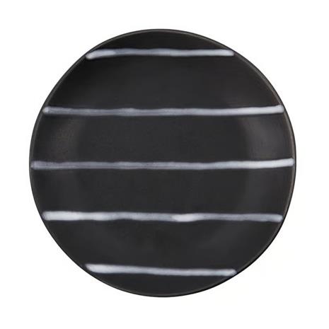 Line Lautanen 19 cm Musta/Ruskea