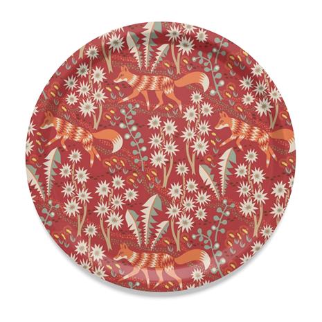 Arvidssons Textil Stjärnspeja tarjotin ä˜ 31 cm Punainen