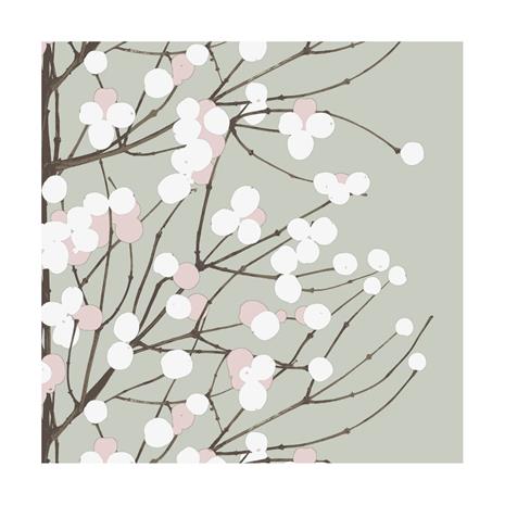 Marimekko Lumimarja servietti 33x33 cm 20-pakkaus Sage.