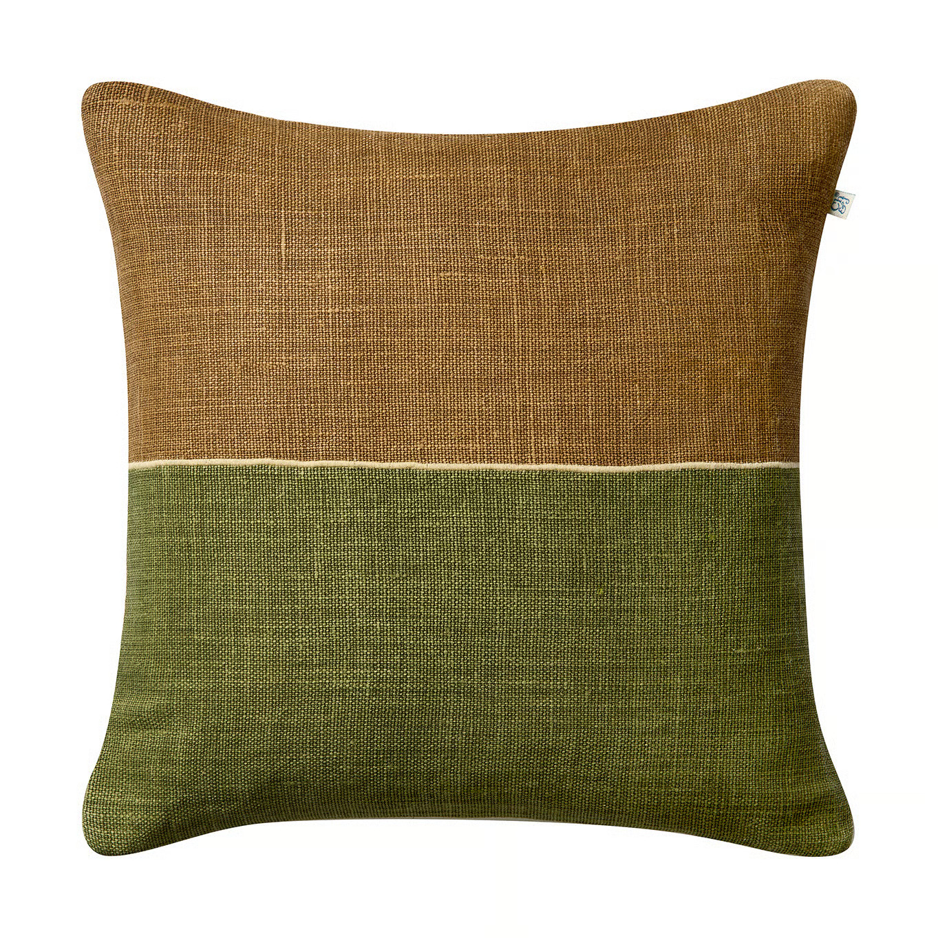 Chhatwal & Jonsson Amol tyynynpäällinen 50x50 cm Taupe-cactus green