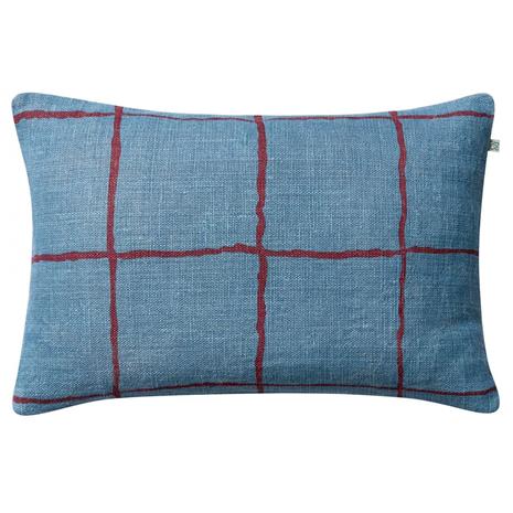Chhatwal & Jonsson Chakra tyynynpäällinen 40x60 cm Dusty blue-ruby