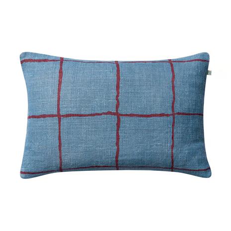 Chhatwal & Jonsson Chakra tyynynpäällinen 40x60 cm Dusty blue-ruby