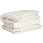 Gant Home Ditsy Flower Vuodevaatteet 150x210 Cm + 50x60 Cm Beiget - Pussilakanat Puuvilla Dry Sand - 851032313-277