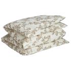 Gant Home Tree Print Double Pussilakana 220x220 Cm - Pussilakanat Puuvilla Taupe Beige - 851033103-259