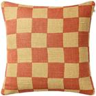 Chhatwal & Jonsson Buffalo Check Tyynynpäällinen 50x50 Cm / Khaki - Koristetyynyt & Suojukset Puuvilla Apricot Orange - CC930111-27