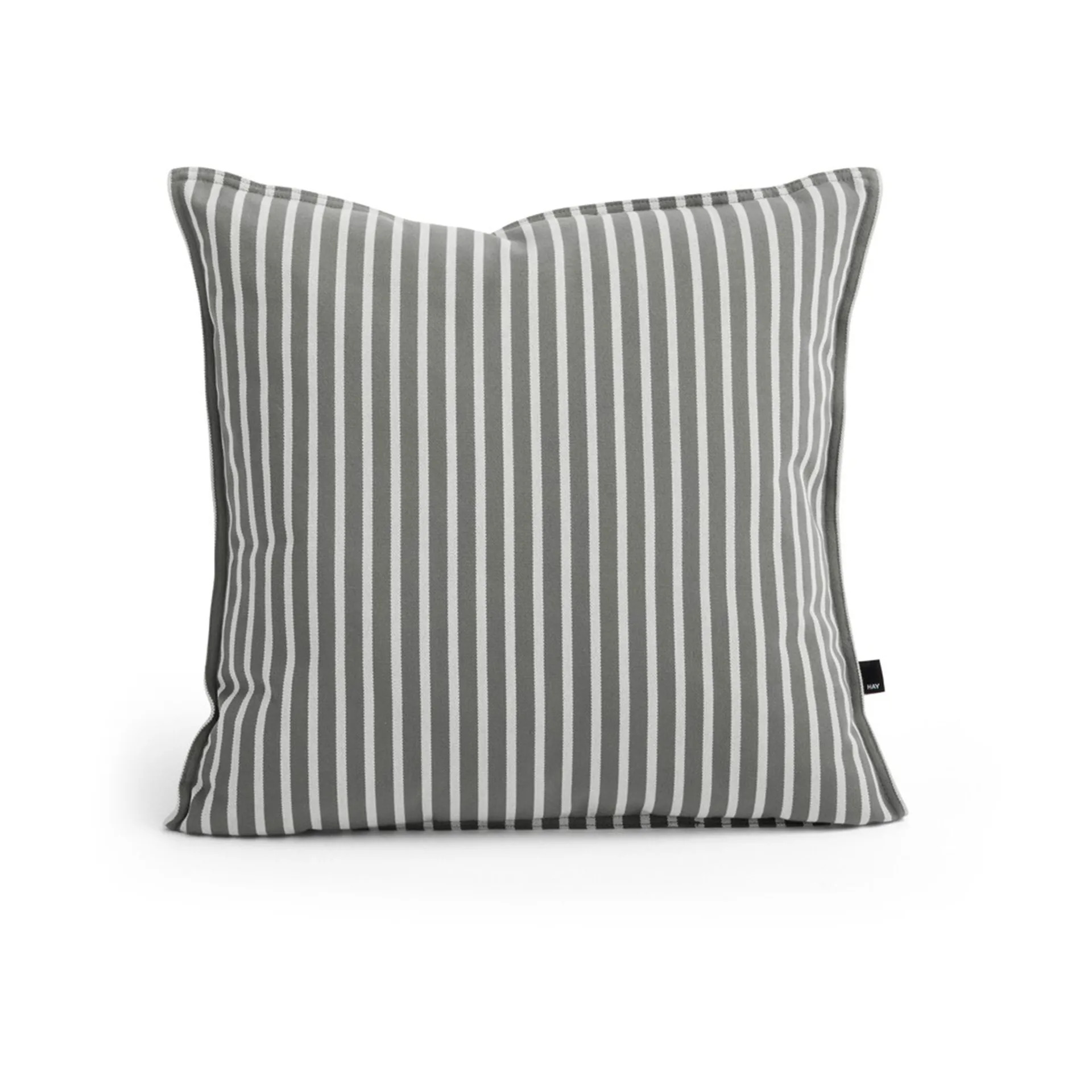 HAY Terrazza tyyny Grey bold stripe, 50x50 cm