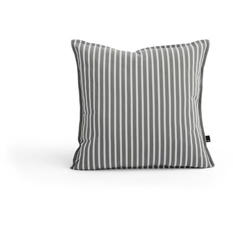HAY Terrazza Cushion 50x50 Cm Grey Bold Stripe - Tyynyt Kierrätetty Polyesteri Harmaa - AF585-A921-AV04