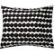 Marimekko Räsymatto Tyynynpäällinen 80x80 Cm / Valkoinen - Tyynyliinat Luomupuuvillaperkaali Musta - 074216-190 – kuva 2