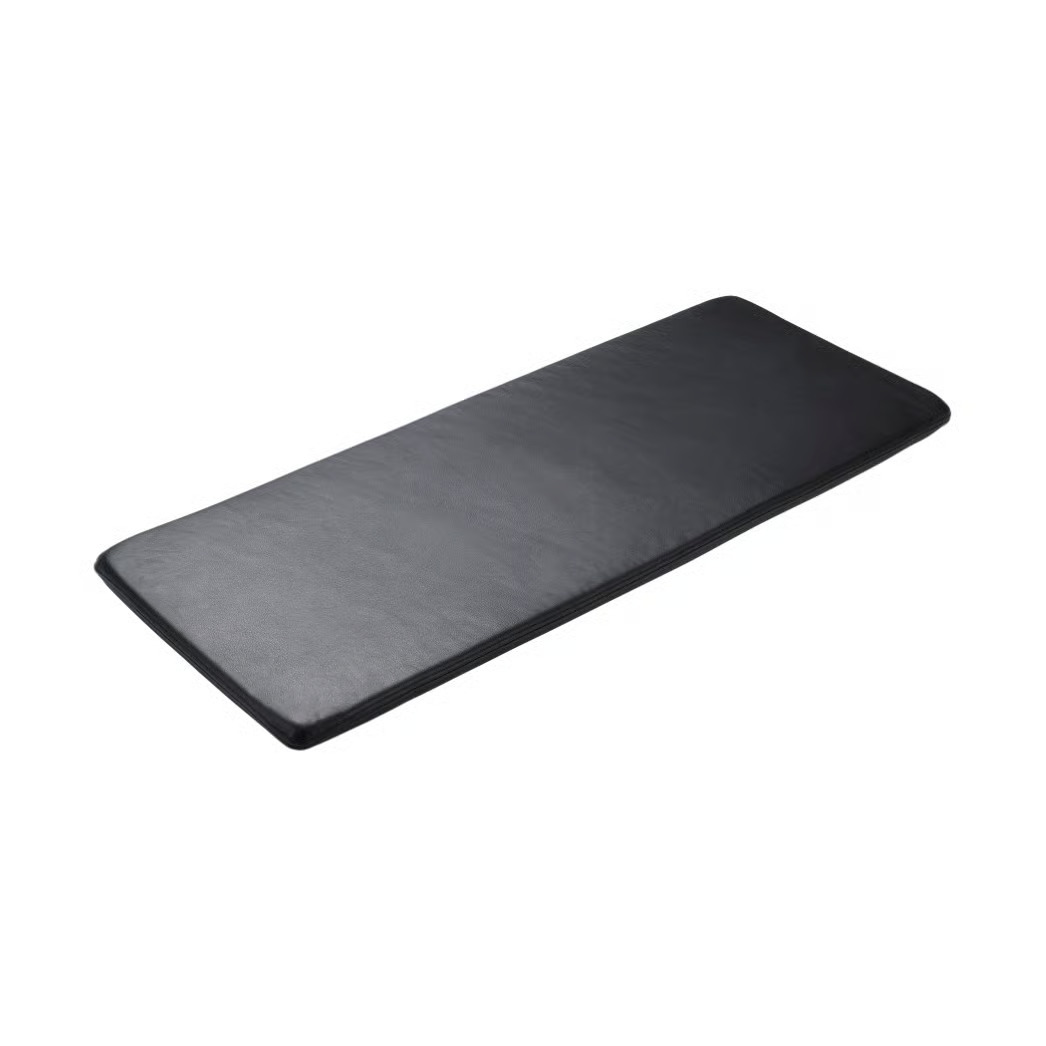 FDB Mä¸bler R6 Radius istuintyyny 45x109 cm Black leather