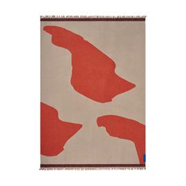 Mette Ditmer Studio viltti Oranssi, 130ä—175 cm