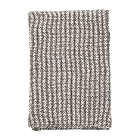 Klippan Yllefabrik Basket Plaid 130x180 cm, Grey