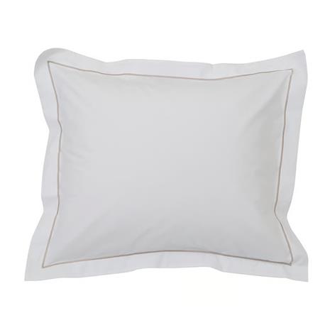 Lexington Hotel Percale Pillowcase 50x60 cm, White/Beige