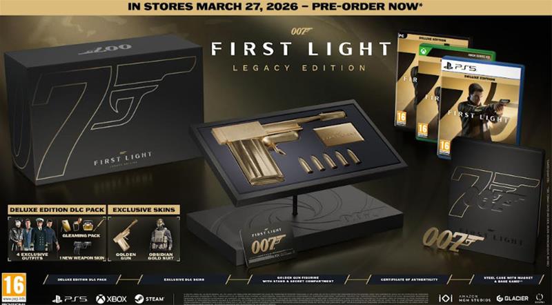 007 First Light - Legacy Edition, PC -peli