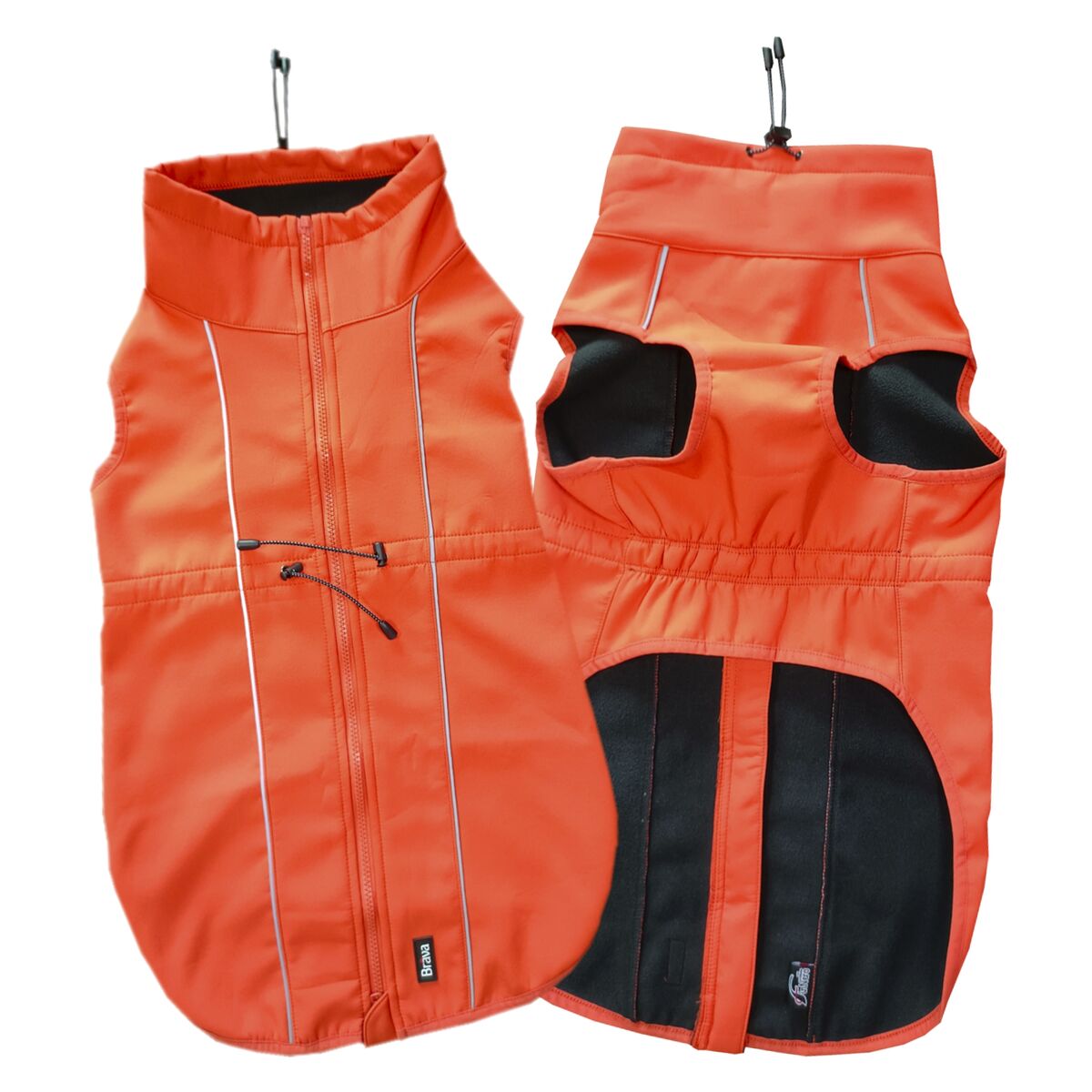 Finnero Sport Softshell oranssi koiran takki