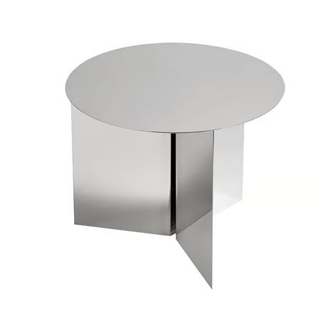 HAY Slit Round Table - Sohvapöydät Teräs Mirror - AA686-A364-AA86