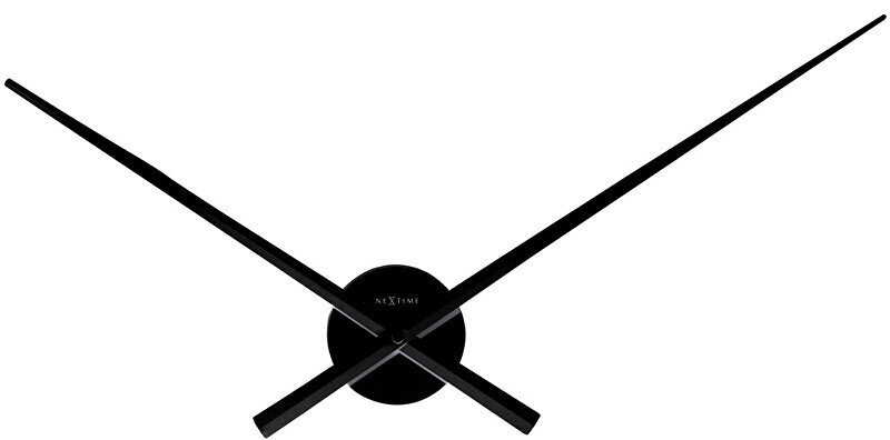 NeXtime - Hands Seinäkello 70 cm Musta