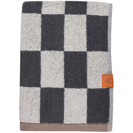 Mette Ditmer - RETRO guest towel - Dark grey - 2-pack